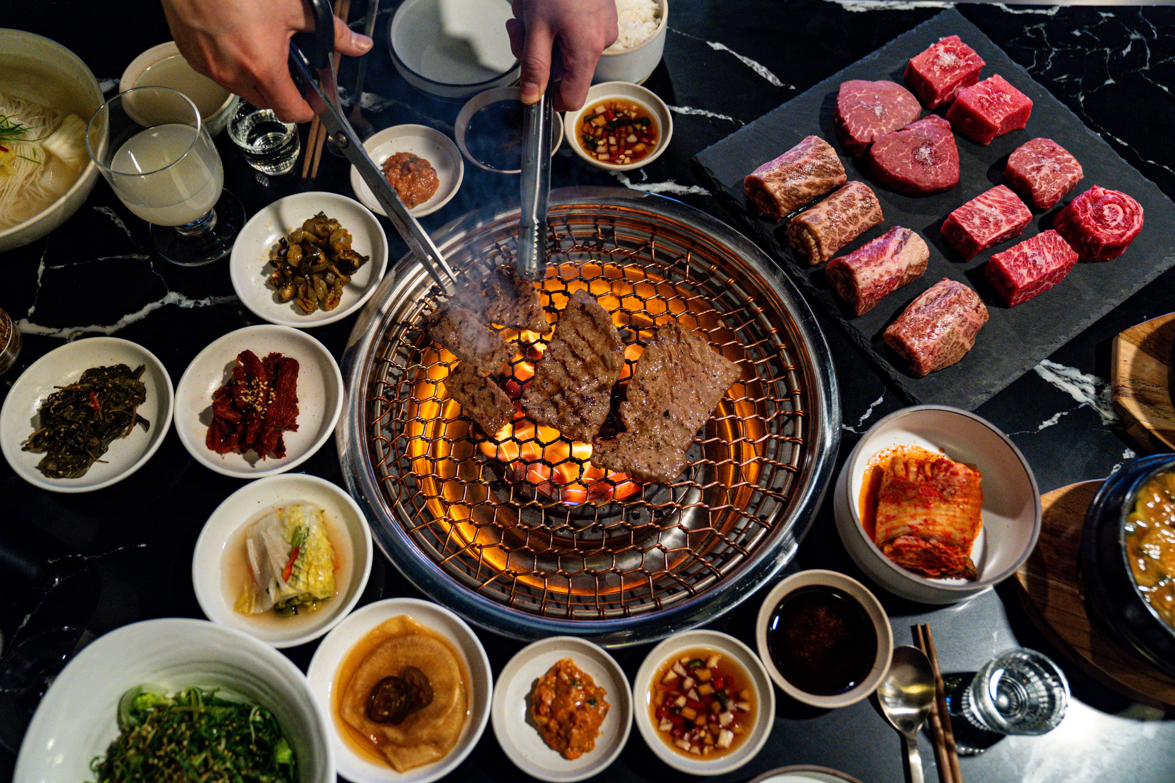 Interior view of ONMI restaurant